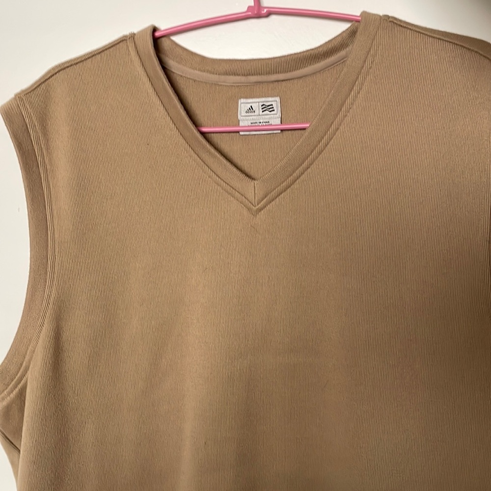 Adidas Sweater Vest. Super versatile and comfortable